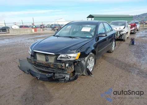 2008 Hyundai Sonata Gls z USA, uszkodzony, nr VIN 5NPET46C48H360845